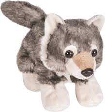 Lobo de Peluche Hug'ems - 18 cm