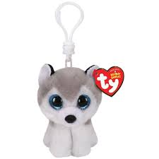 LLavero Buff Husky Blanco - Ty UK Ltd (35240)