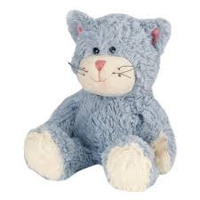 Warmies Gato Azul: Bolsa de Trigo Aromática y Calentable