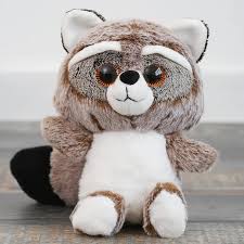 Peluche Mapache Pedro: Suave y Adorable