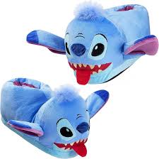 Pantuflas 3D Esponjosas de Stitch para Niños