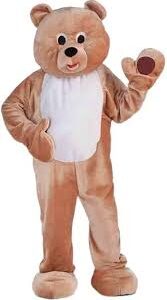 Disfraz de Oso de Miel de Peluche para Adultos
