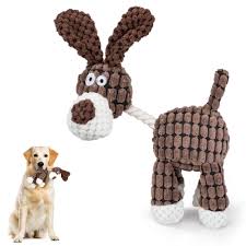 YSQEVN: Juguete Interactivo de Peluche para Perros