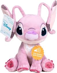 Felpa Gigante de Ángel Lilo & Stitch - 45cm Original Disney