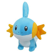 Muñeco de Peluche Mudkip 6" - Colección Sanei Pokémon All Star