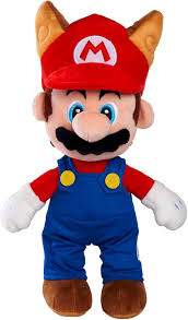 Simba - Peluche Mario Mapache 30cm