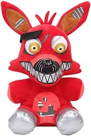Noche de Cinco: Muñeca de Peluche Nightmare Foxy
