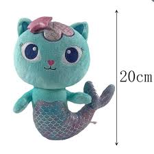 Muñeco de Peluche Mercat: 10 Estilos de Gabby Dollhouse para Niños