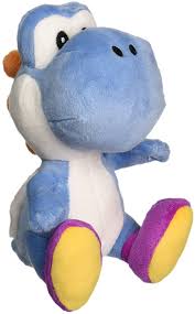 Peluchito Luigi Azul - Super Mario Bros. 6''