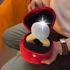 Estuche de Amor HUAOSN: Juguete de Peluche Suave y Lavable