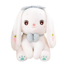 Conito Pascual: Peluche Conejo Fresa con Orejas Flexibles