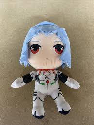 Rei Ayanami Plush Neón 8'' - Evangelion