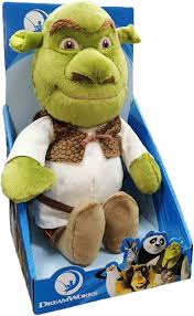 Shrek Peluche 25 cm con Display - Calidad Dreamworks