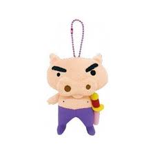Lápiz Peluche Shin-chan con Cadena