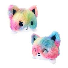 Peluche Gato Reversible Pequeño - Moda y Estilo