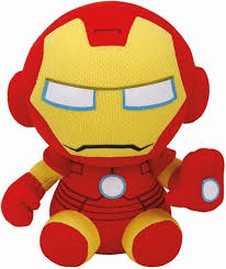Ty Beanie Boos Marvel: Iron Man y Tus Héroes