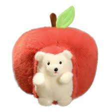 Erizo de Peluche Manzana: Suave y Adorable
