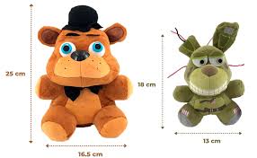 Peluche Nightmare Freddy 18 cm - Compatible con FNAF