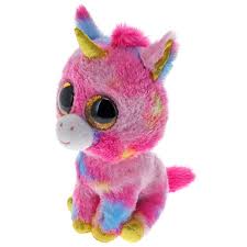 Unicornio de Peluche Multicolor TY - 15 cm
