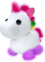 Unicornio Luminoso Adopt Me! - Peluche Mágico