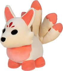 Peluche Kitsune Amarillo 20 cm - BLANCA