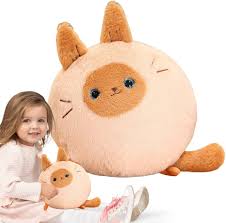 Almohada de Peluche de Gato para Niños