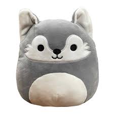 Squishmallow Oficial Kellytoy: Ryan el Perro Husky