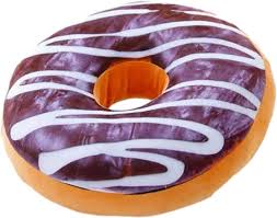 Almohada Peluche Donut 40cm: Suave y Divertida