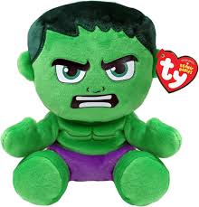 Peluches TY Beanie Babies Hulk 15cm
