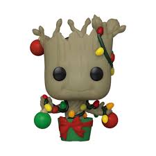 Funko Pocket Pop! & Camiseta: Groot Festivo de Guardianes de la Galaxia