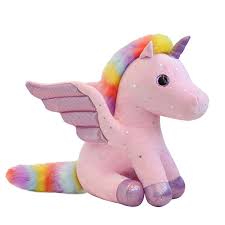 Unicornio de Peluche Arcoíris Mislaxy