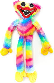 Peluche Hugy Wugy Arcoiris: Magia y Terror Navideño
