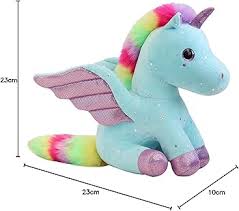 Unicornio de Peluche Arcoíris Mislaxy