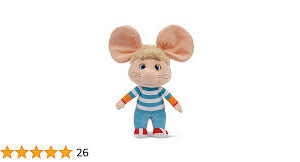 Ratón Gigio: Peluche Clásico Suave