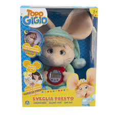 Despertador Ratón Gigio con Reloj y Canciones Originales
