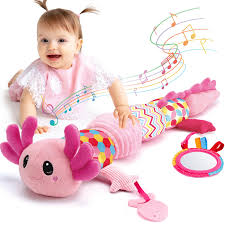 Peluche Musical con Sonajero para Bebés 0-6 Meses
