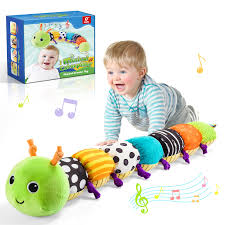 Unicorno Oruga: Peluche Musical Sensorial para Bebés