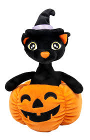 Peluche Gato Halloween en Calabaza - Joy Toy