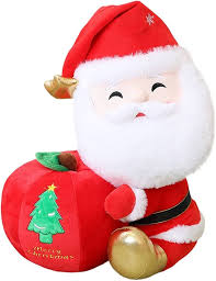 Peluche de Papá Noel: Decoración Navideña