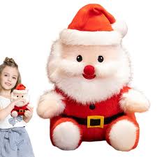 Peluche Navideño de Papá Noel - Muñeco Relleno de 9