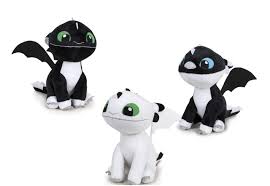 Pack de 3 Peluches Bebé: Dragones HTTYD 3