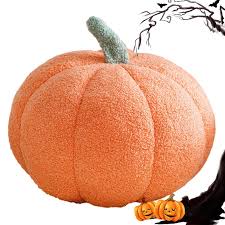 Sofá Calabaza: Peluche Decorativo para Halloween y Acción de Gracias