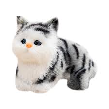 Juguete de Peluche Gato Maullador: Diversión Realista para Gatitos