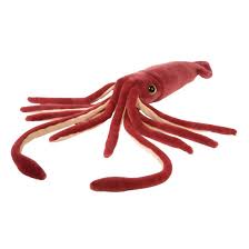 Calamar Gigante Malva de Peluche - 50 cm