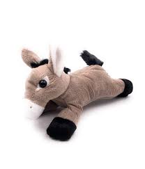 Onwomania: Peluche Mula Gris de 19 cm
