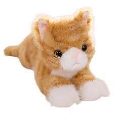 Gato de Peluche Adorable - Juguete Suave y Lindos Accesorios