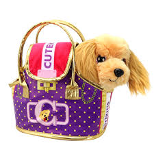 Perrita Valerie: Peluche con Bolsito