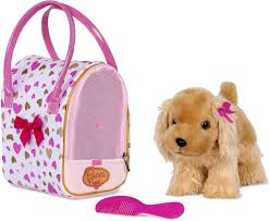 Pucci Pups: Cocker Spaniel de Peluche con Accesorios