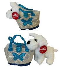 Bolso de Peluche para Cachorros y Niñas