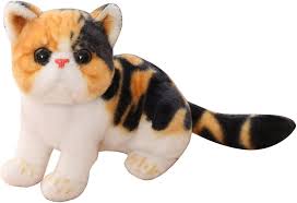 Gato de Peluche Realista BYNYXI - 26 cm